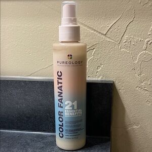 Pureology Color Fanatic 21 Benefits Spray - Cream and Blue